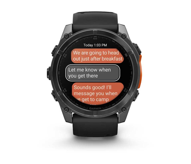 Garmin fenix 8 AMOLED 51mm łupkowoszary z czarnym paskiem - 1277070 - zdjęcie 10
